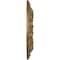 Ekena Millwork Whitman Ceiling Medallion (For Canopies up to 3 3/4"), Hand-Painted Rubbed Bronze, 13"OD x 1 3/8"P CM13WHRZS - alternate 3